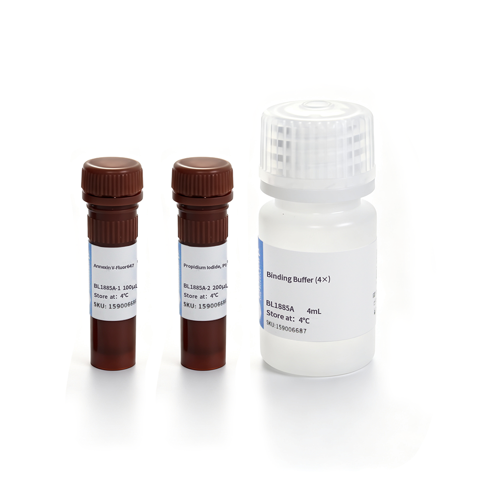 BL1885A Annexin V-Fluor647/PI 双染细胞凋亡检测试剂盒 - Biosharp/白鲨