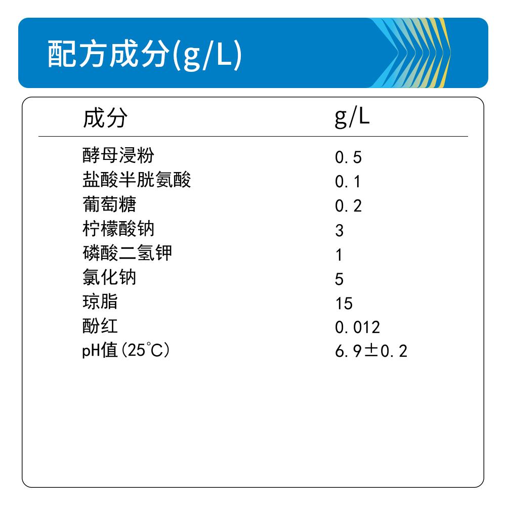 BM0331A 克氏柠檬酸盐培养基 - Biosharp/白鲨