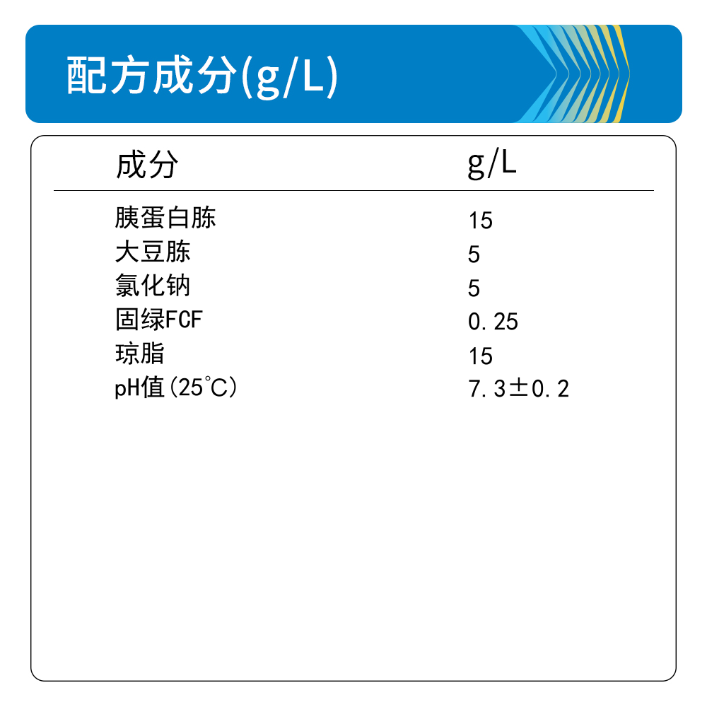 BM0403A 胰化大豆坚固绿琼脂 - Biosharp/白鲨