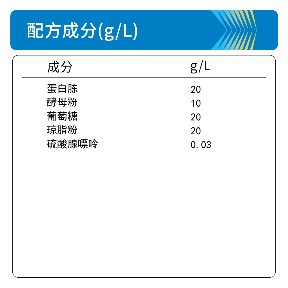 BM0433A YPDA琼脂培养基(含葡萄糖，琼脂) - Biosharp/白鲨