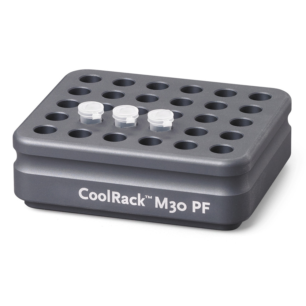 432048 CoolRack M30-PF，适配30支1.5mL微量离心管，锥形孔适合锥形管，灰色 - Corning/康宁