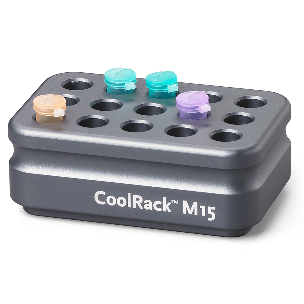 432037 CoolRack M15，适配15支1.5或2 mL微量离心管，灰色 - Corning/康宁