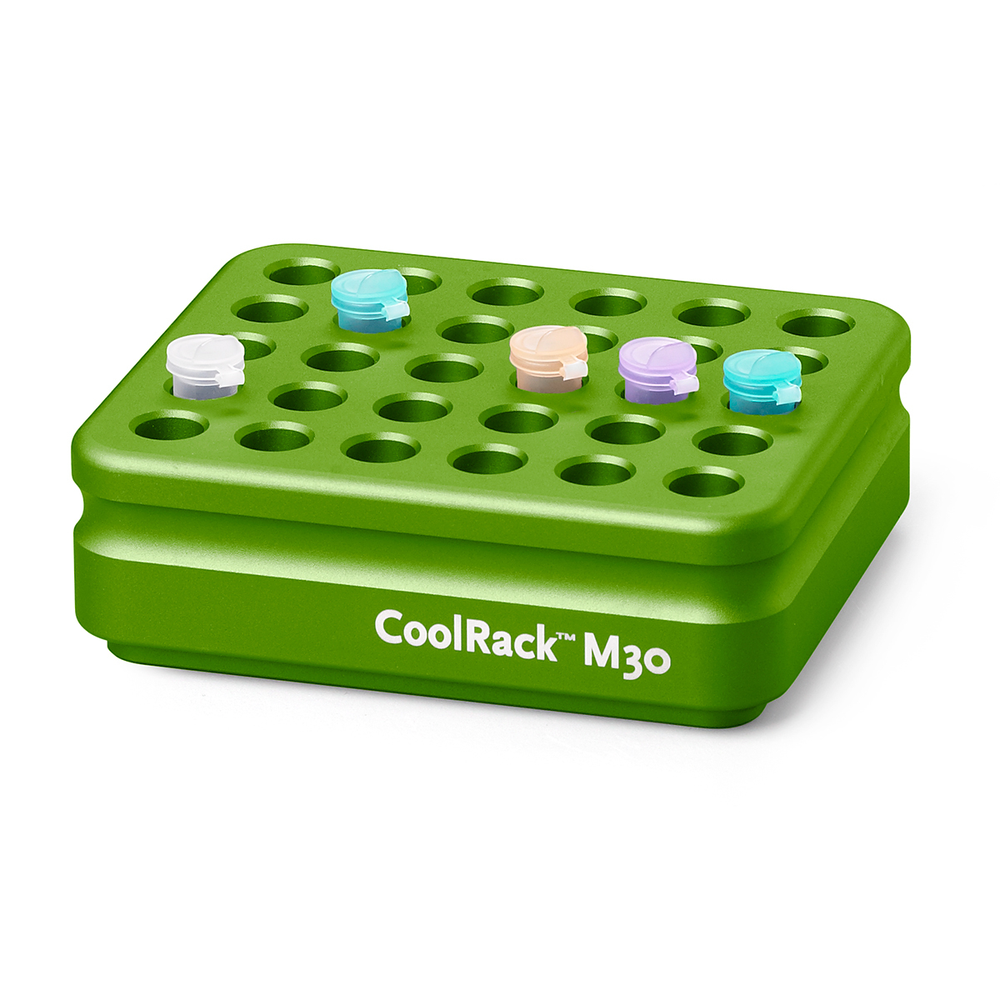 432042 CoolRack M30，适配30支1.5或2 mL微量离心管，绿色 - Corning/康宁