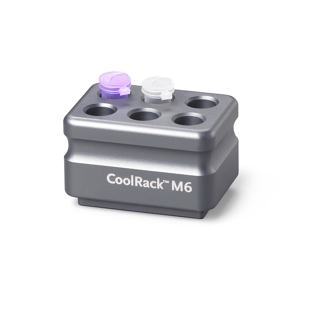 432034 CoolRack M6，适配6支1.5或2 mL微量离心管，灰色 - Corning/康宁