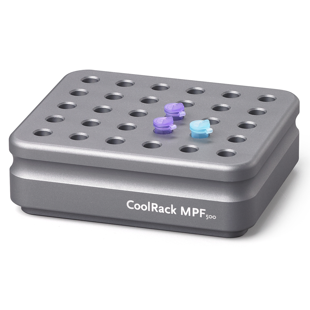 432046 CoolRack 500ul M30-PF，适配30支500uL微量离心管，锥形孔适合锥形管，灰色 - Corning/康宁