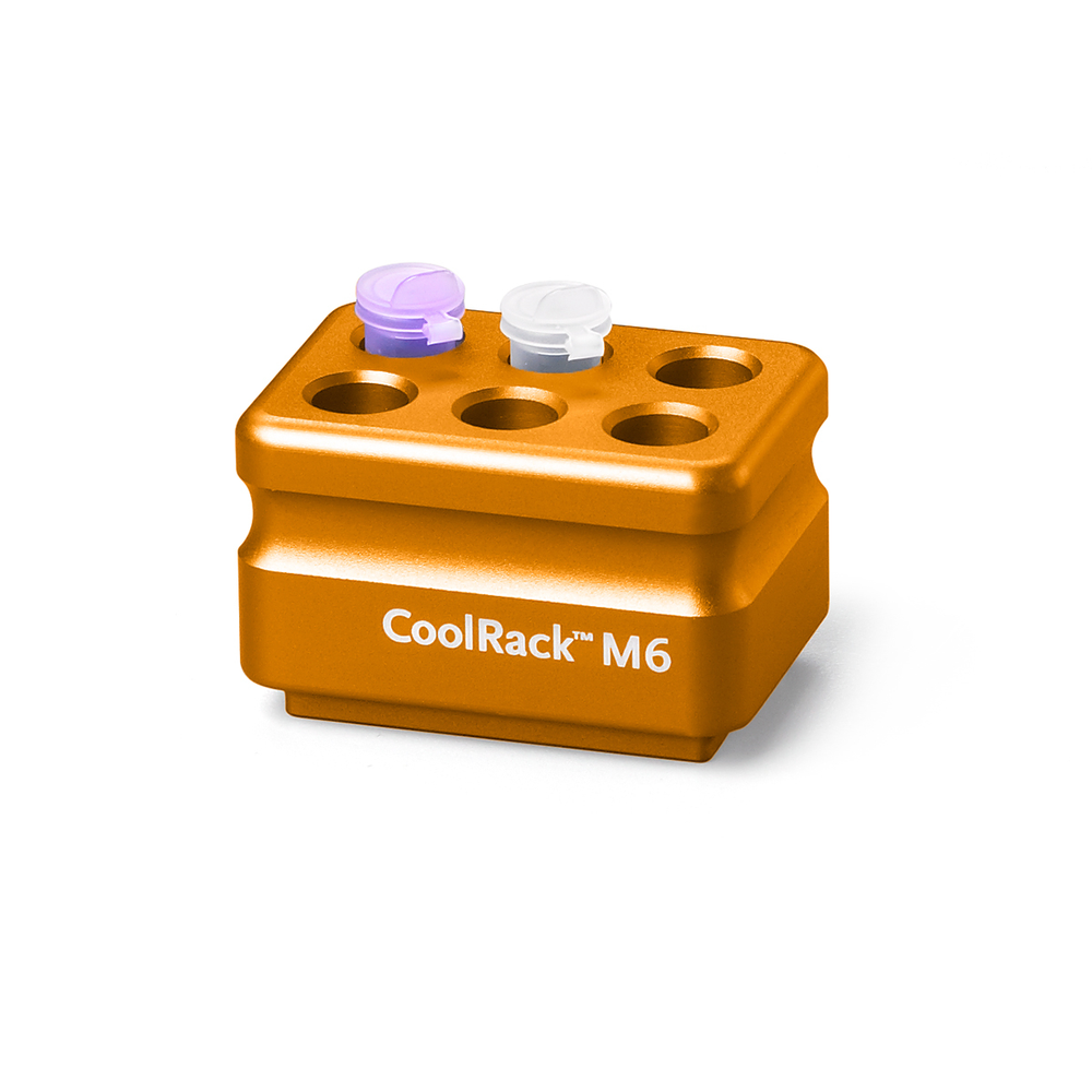432036 CoolRack M6，适配6支1.5或2 mL微量离心管，橙色 - Corning/康宁