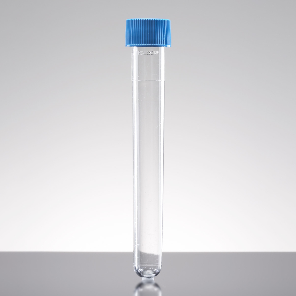 352027 聚苯乙烯8ml圆底试管 螺旋帽 灭菌13×100mm - Corning/康宁