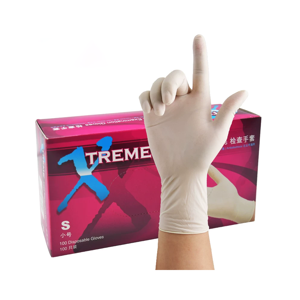 XLFRT42100 乳胶手套小号6g - AMMEX（爱马斯）