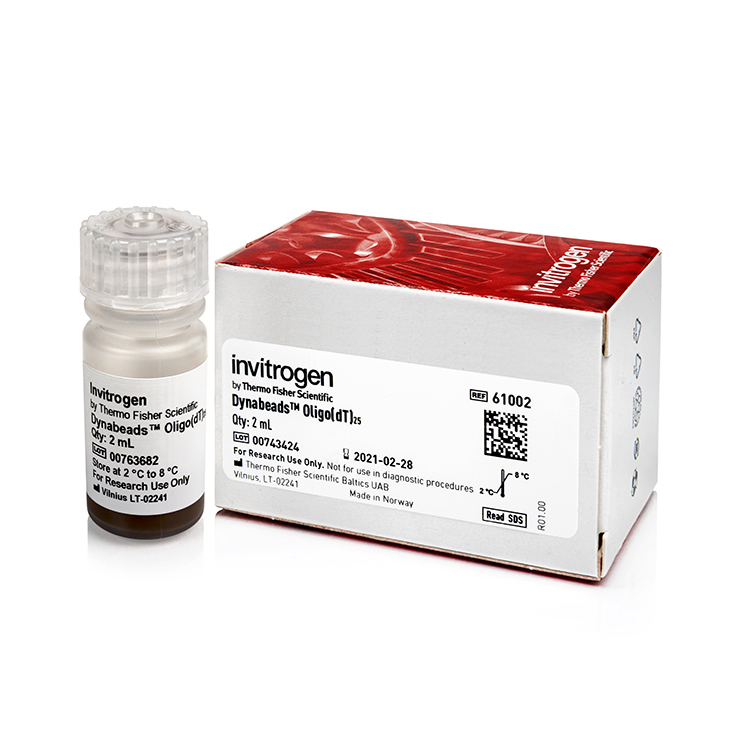 61002 Dynabeads Oligo(dT)25 mRNA 分离微珠 - Invitrogen