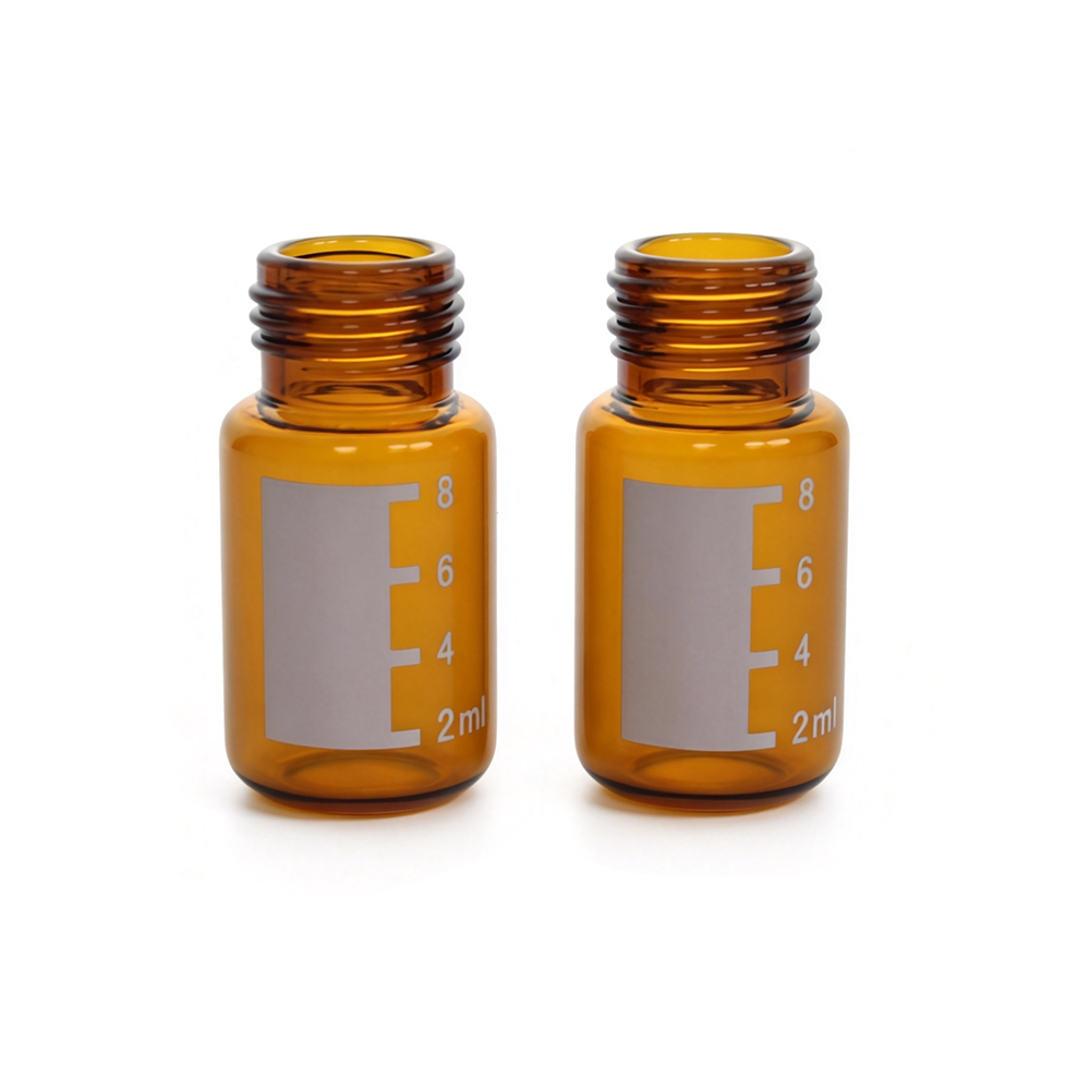 BS-JYP-10D 10ml螺口棕色玻璃进样瓶,带刻度 - Biosharp/白鲨