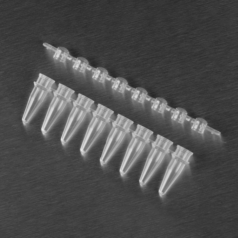 PCR-0208-CP-C 0.2mlPCR八排管（鼓盖） - Axygen/爱思进