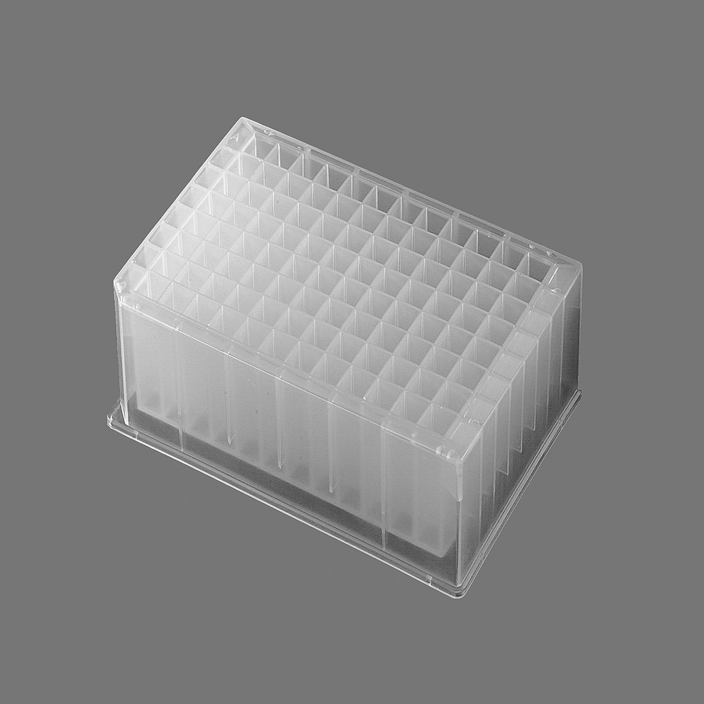 P-2ML-SQ-C 96孔方形孔深孔板(2ml) - Axygen/爱思进