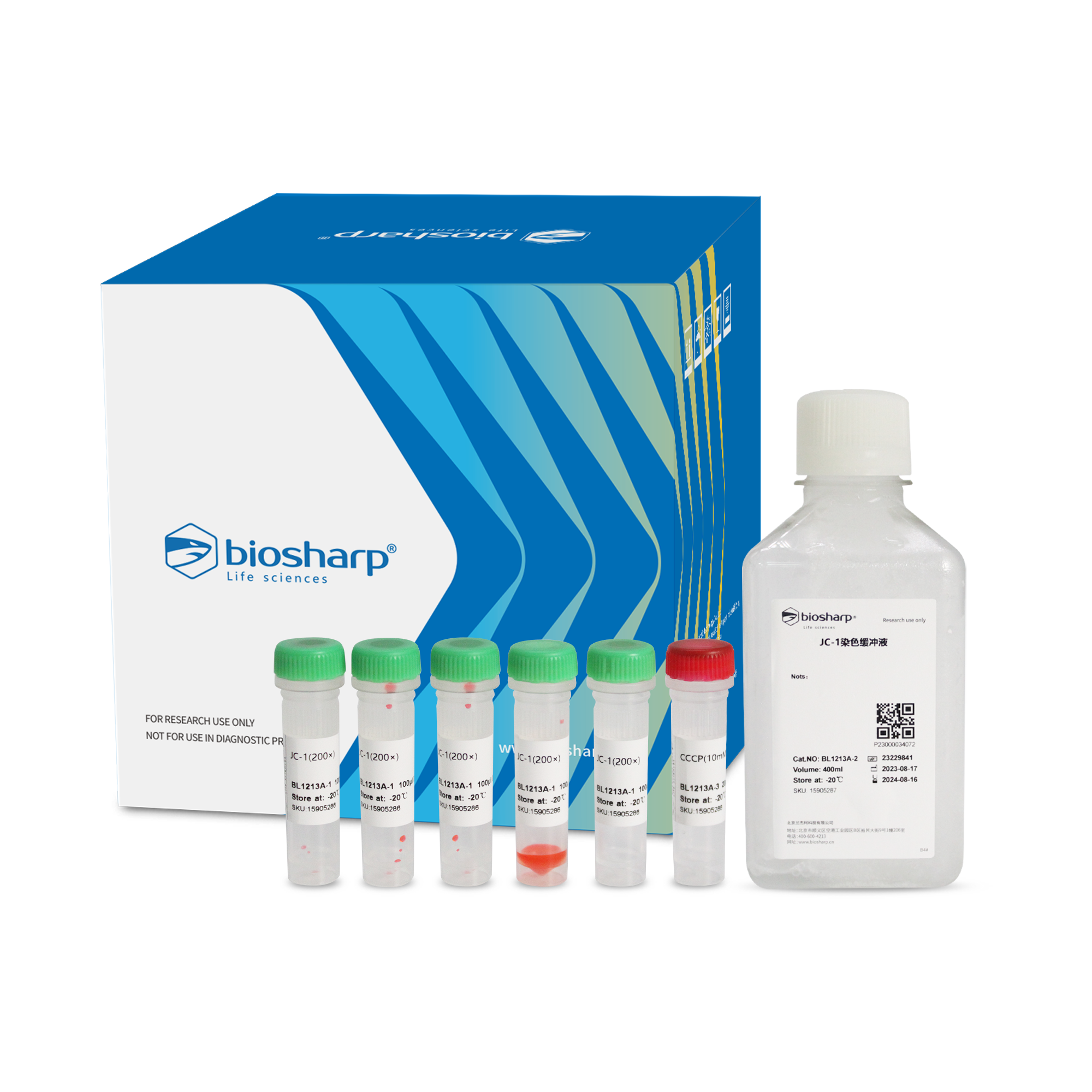 BL1213A 增强型线粒体膜电位检测试剂盒(JC-1) - Biosharp/白鲨