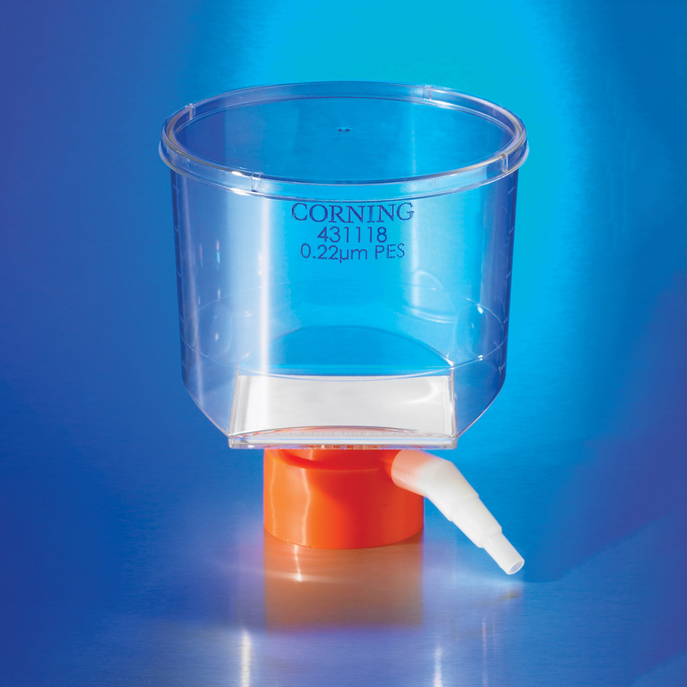 431118 500ml瓶口真空过滤器，PES膜，0.22um，45mm - Corning/康宁