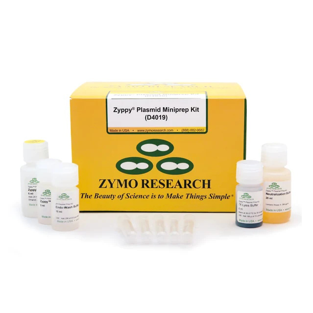 D4019 Zyppy Plasmid Miniprep Kit (100 Preps) 试剂盒 - ZYMO