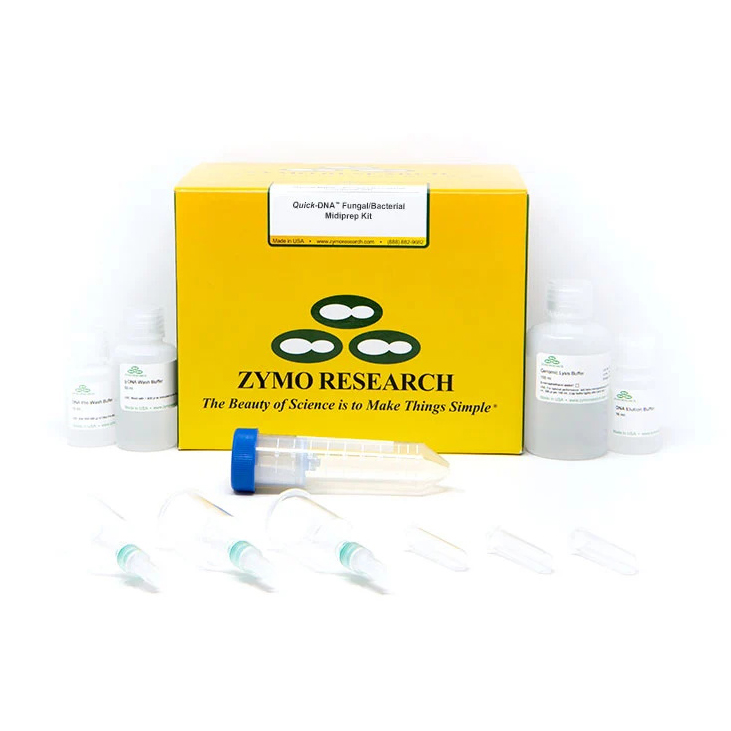 D6105 Quick-DNA Fungal/Bacterial Midiprep Kit (25 Preps)试剂盒 - ZYMO