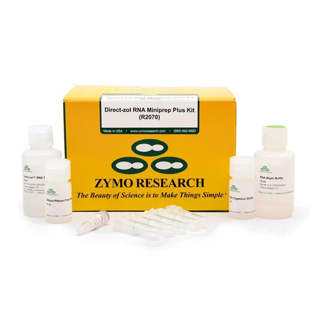 R2070 Direct-zol RNA MiniPrep Plus (50 Preps) w/ Zymo-Spin IIICG Columns (Capped)试剂盒 - ZYMO