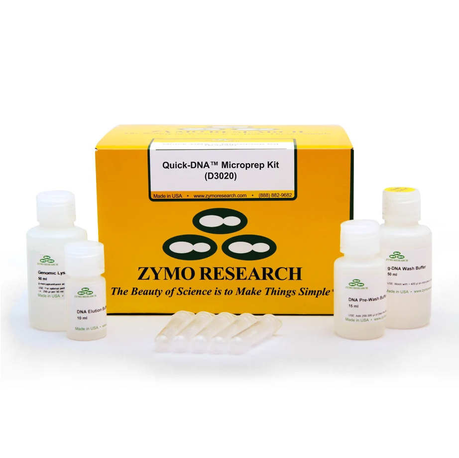 D3021 Quick-DNA MicroPrep (200 Preps) w/ Zymo-Spin IC Columns (Capped)试剂盒 - ZYMO